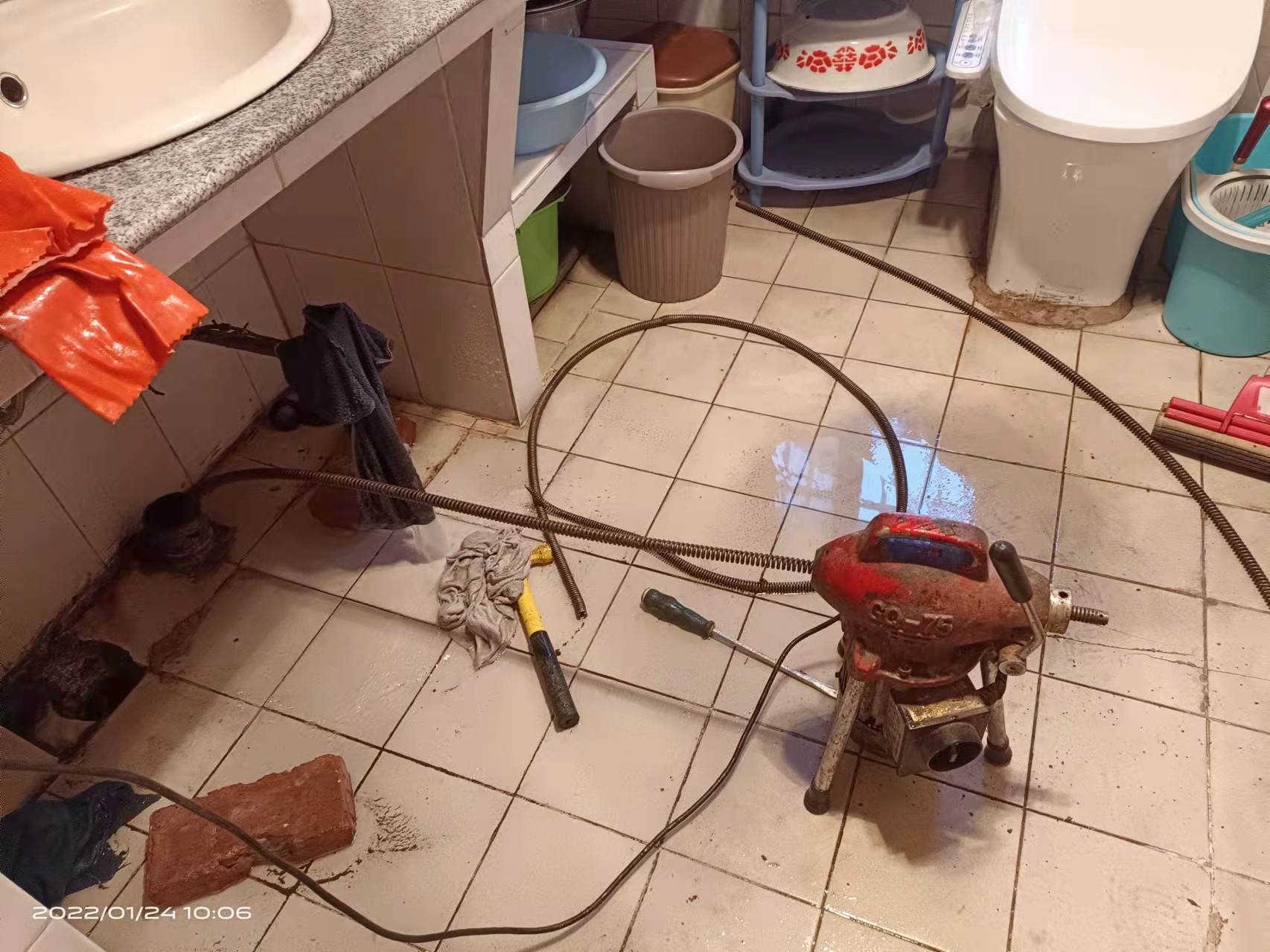 林甸疏通厨房下水道，地漏疏通